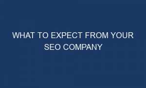 what to expect from your seo company 48137 1 300x180 - What to Expect from Your SEO Company